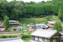 和束町の湯舟の集落と茶園